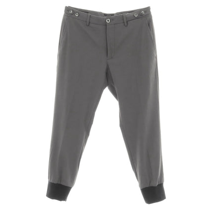 【中古】ジーティーアー G.T.A GIORGIO ストレッチ ナイロン ジャージー リブパンツ グレー【サイズ46】【 状態ランクB 】【 メンズ 】