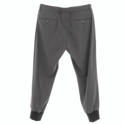 【中古】ジーティーアー G.T.A GIORGIO ストレッチ ナイロン ジャージー リブパンツ グレー【サイズ46】【 状態ランクB 】【 メンズ 】