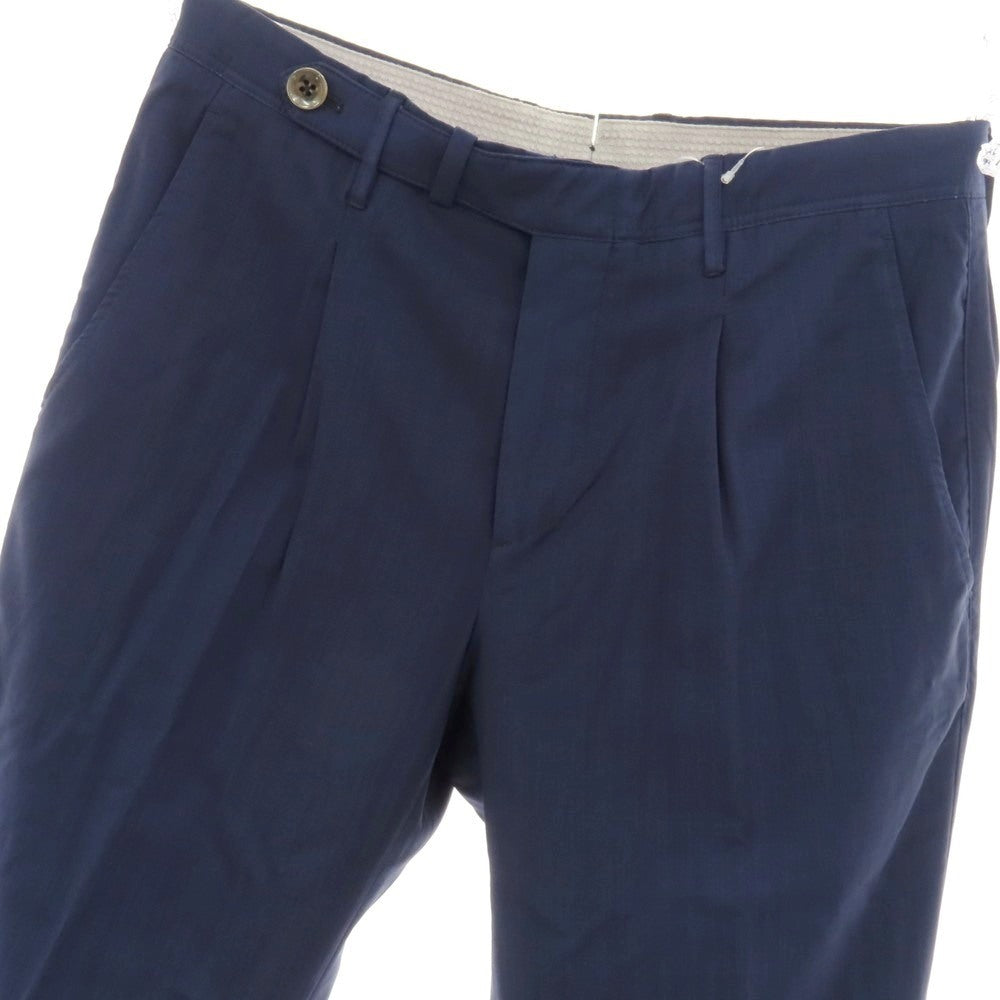 【中古】ジーティーアー G.T.A Bayron ウール ドレススラックスパンツ ネイビー【サイズ44】【 状態ランクB 】【 メンズ 】