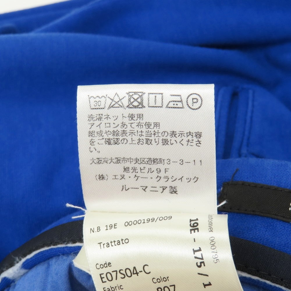 【中古】ジーティーアー G.T.A GIORGIO CAPSULE ストレッチ コットン ジャージー リブパンツ ブルー【サイズ46】【 状態ランクB 】【 メンズ 】