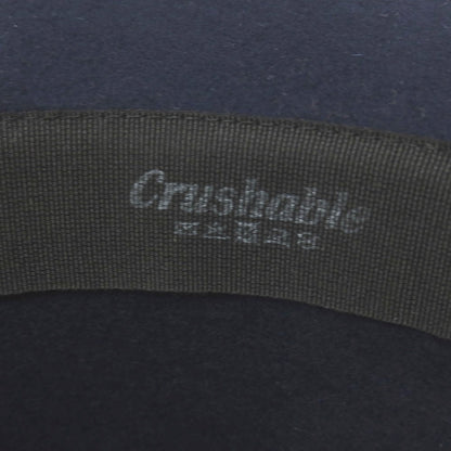 【中古】ソルバッティ Sorbatti Crushable ウール 中折れ ハット 帽子 ネイビー【サイズ58】【 状態ランクB 】【 メンズ 】