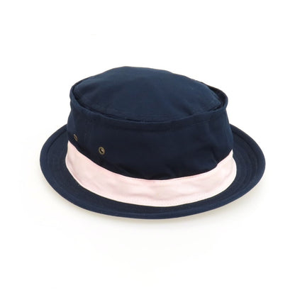 【中古】ジャーナルスタンダード レリューム JOURNAL STANDARD relume ツイルテラピンチハット ポークパイハット 帽子 ネイビー【サイズＦ】【 状態ランクB 】【 メンズ 】