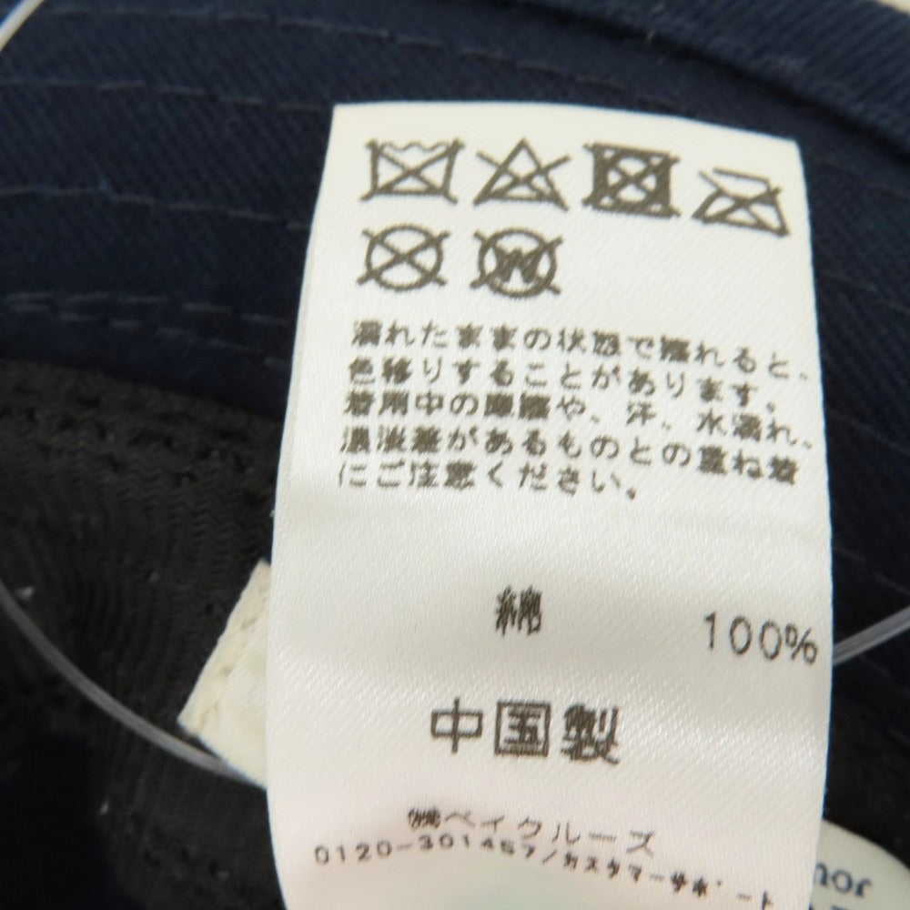 【中古】ジャーナルスタンダード レリューム JOURNAL STANDARD relume ツイルテラピンチハット ポークパイハット 帽子 ネイビー【サイズＦ】【 状態ランクB 】【 メンズ 】