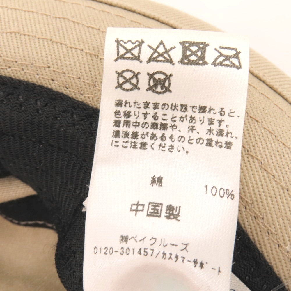 【中古】ジャーナルスタンダード レリューム JOURNAL STANDARD relume ツイルテラピンチハット ポークパイハット 帽子 ベージュ【サイズＦ】【 状態ランクB 】【 メンズ 】