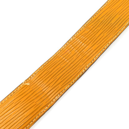 【中古】サルトリアピスケス Sartoria Pisthes レザー ダブルリング ベルト オレンジブラウンxシルバー【サイズ54/120】【 状態ランクB 】【 メンズ 】