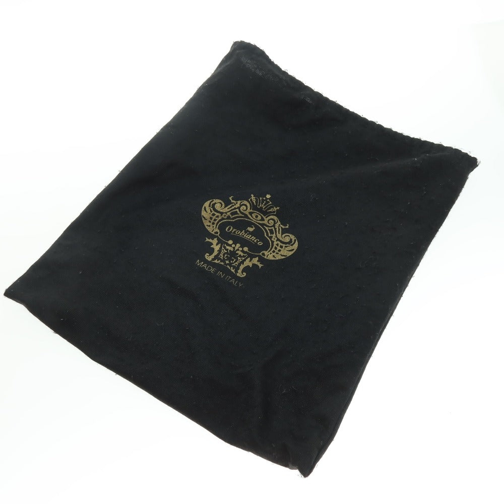 【中古】オロビアンコ Orobianco ナイロン レザー クラッチバッグ ネイビー【 状態ランクA 】【 メンズ 】