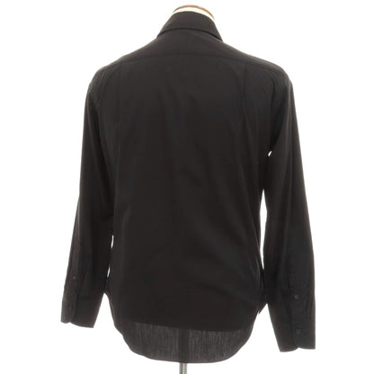 【中古】ビームスハート BEAMS HEART コットン レギュラーカラー カジュアルシャツ ブラック【サイズ39】【 状態ランクA 】【 メンズ 】