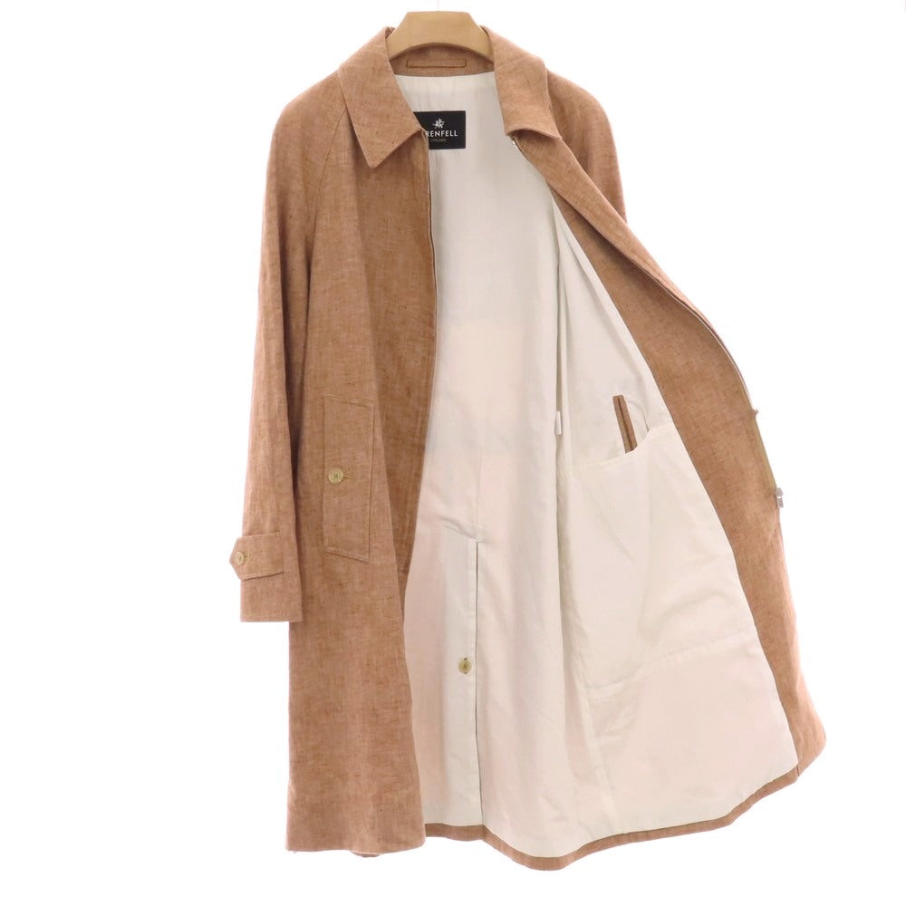 中古】グレンフェル GRENFELL リネン系 ダブルジップ ステンカラー