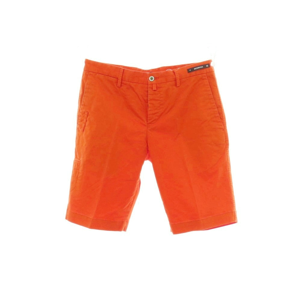 【中古】ピーティーゼロウーノ バミューダ PT01 BERMUDA Green ストレッチ コットン ショートパンツ オレンジ【サイズ46】【 状態ランクC 】【 メンズ 】