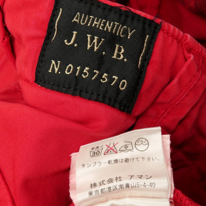 【中古】ジェイダブリューブライン J.W.BRINE ストレッチ コットン ショートパンツ レッド【サイズ48】【 状態ランクB 】【 メンズ 】
