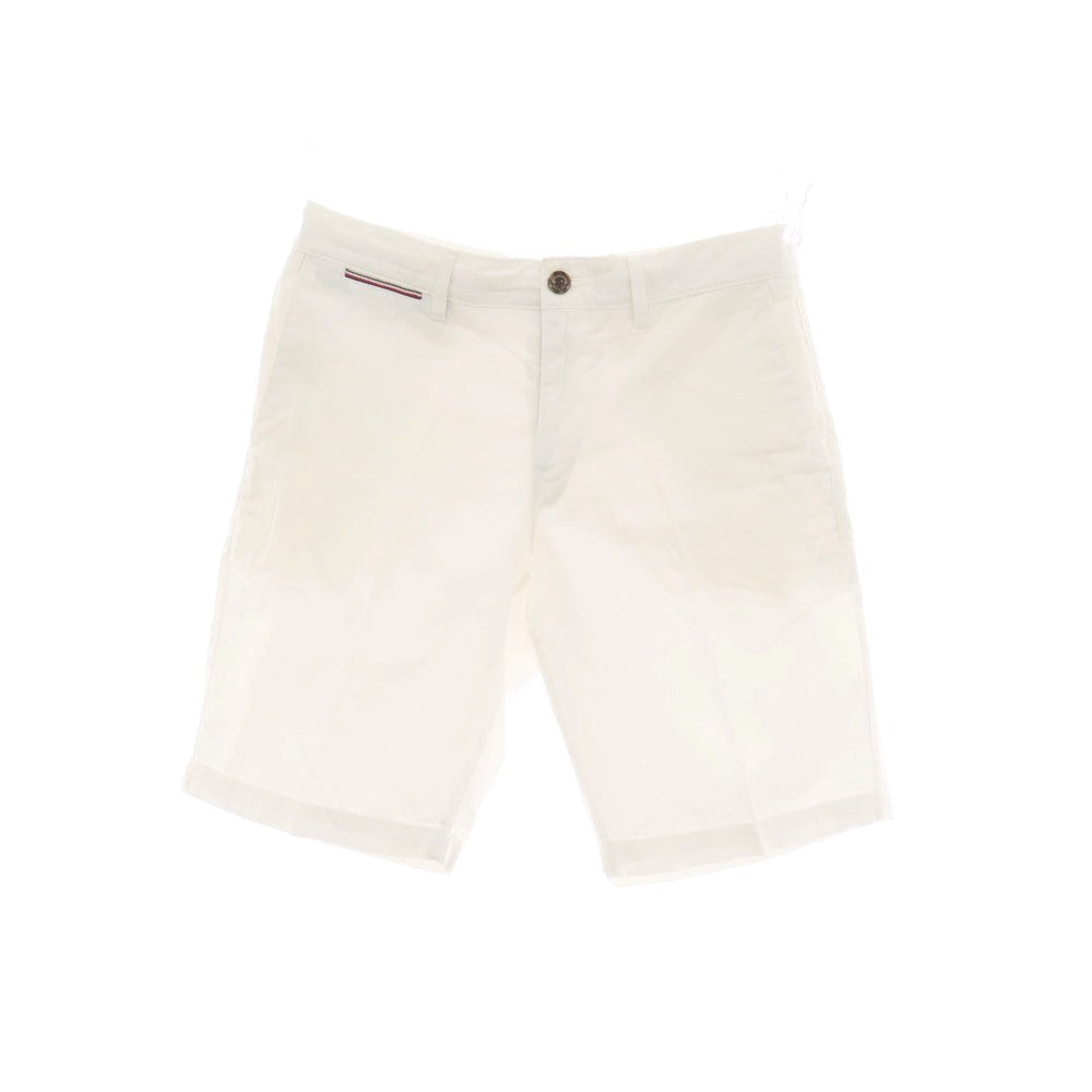 【中古】トミーヒルフィガー TOMMY HILFIGER コットン ショートパンツ ホワイト【サイズ30】【 状態ランクB 】【 メンズ 】
