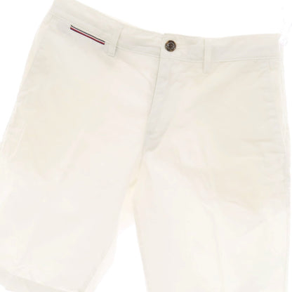 【中古】トミーヒルフィガー TOMMY HILFIGER コットン ショートパンツ ホワイト【サイズ30】【 状態ランクB 】【 メンズ 】