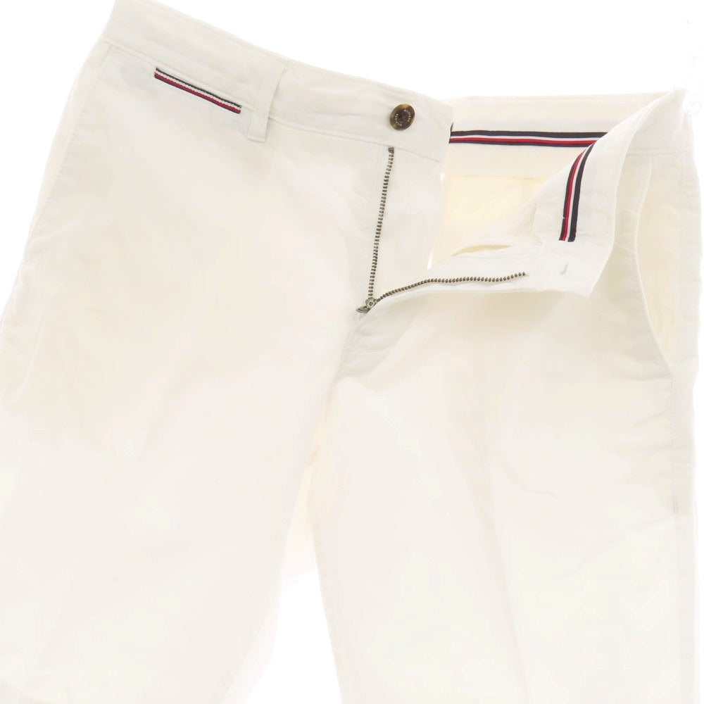 【中古】トミーヒルフィガー TOMMY HILFIGER コットン ショートパンツ ホワイト【サイズ30】【 状態ランクB 】【 メンズ 】