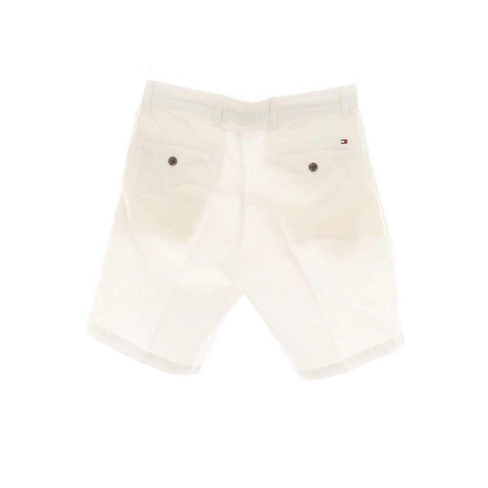 【中古】トミーヒルフィガー TOMMY HILFIGER コットン ショートパンツ ホワイト【サイズ30】【 状態ランクB 】【 メンズ 】