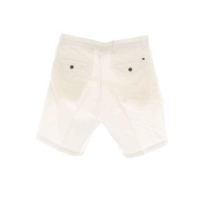 【中古】トミーヒルフィガー TOMMY HILFIGER コットン ショートパンツ ホワイト【サイズ30】【 状態ランクB 】【 メンズ 】
