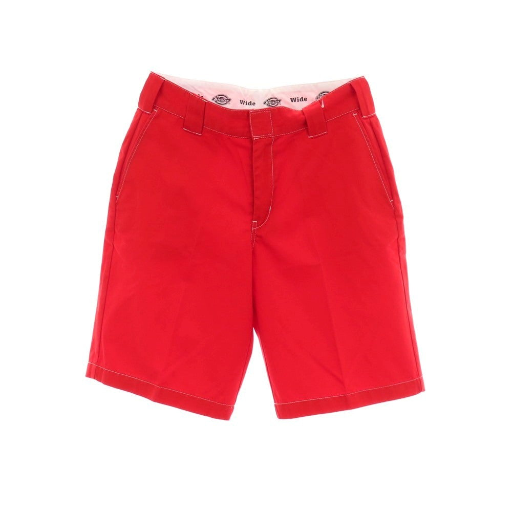 【中古】ディッキーズ Dickies ポリエステルコットン ショートパンツ レッド【サイズ28】【 状態ランクB 】【 メンズ 】