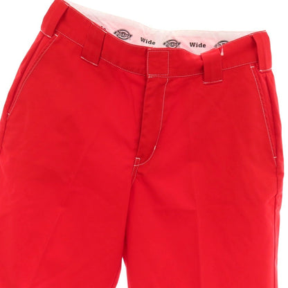【中古】ディッキーズ Dickies ポリエステルコットン ショートパンツ レッド【サイズ28】【 状態ランクB 】【 メンズ 】
