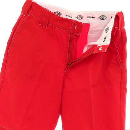 【中古】ディッキーズ Dickies ポリエステルコットン ショートパンツ レッド【サイズ28】【 状態ランクB 】【 メンズ 】