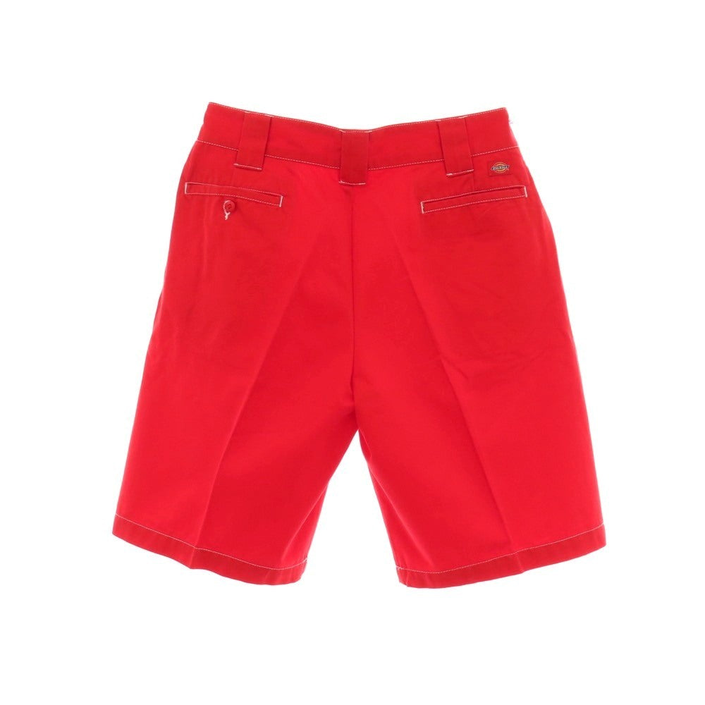 【中古】ディッキーズ Dickies ポリエステルコットン ショートパンツ レッド【サイズ28】【 状態ランクB 】【 メンズ 】