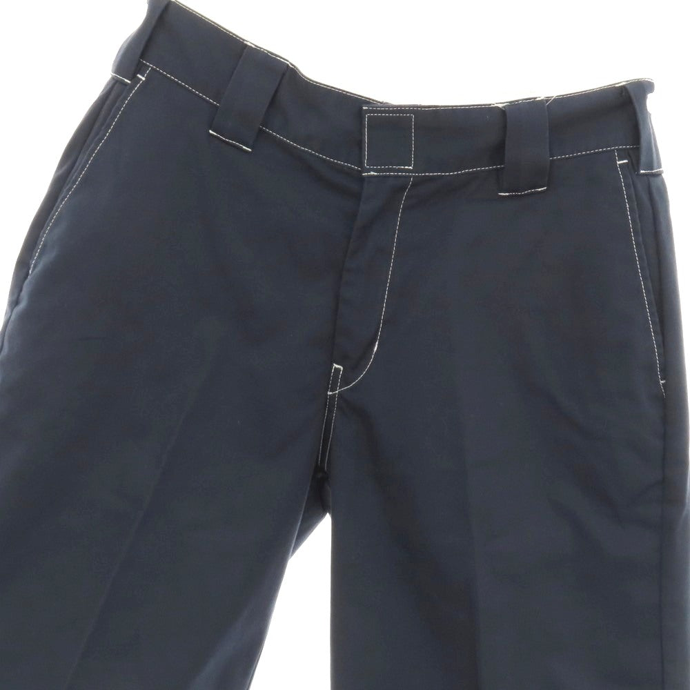 【中古】ディッキーズ Dickies ポリエステルコットン ショートパンツ ネイビー【サイズ28】【 状態ランクB 】【 メンズ 】