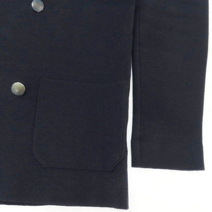【中古】エッレチー RC コットン ダブル4B ニットジャケット ネイビー【サイズ44】【 状態ランクC 】【 メンズ 】