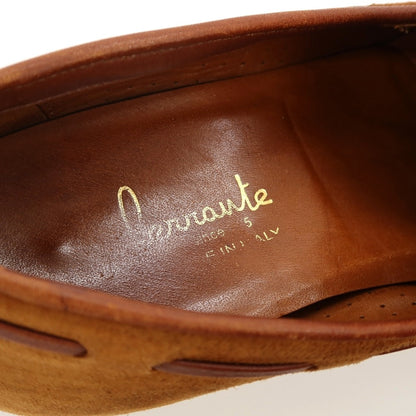 【中古】フェランテ FERRANTE スエード ローファー ブラウン【サイズ6】【 状態ランクC 】【 メンズ 】