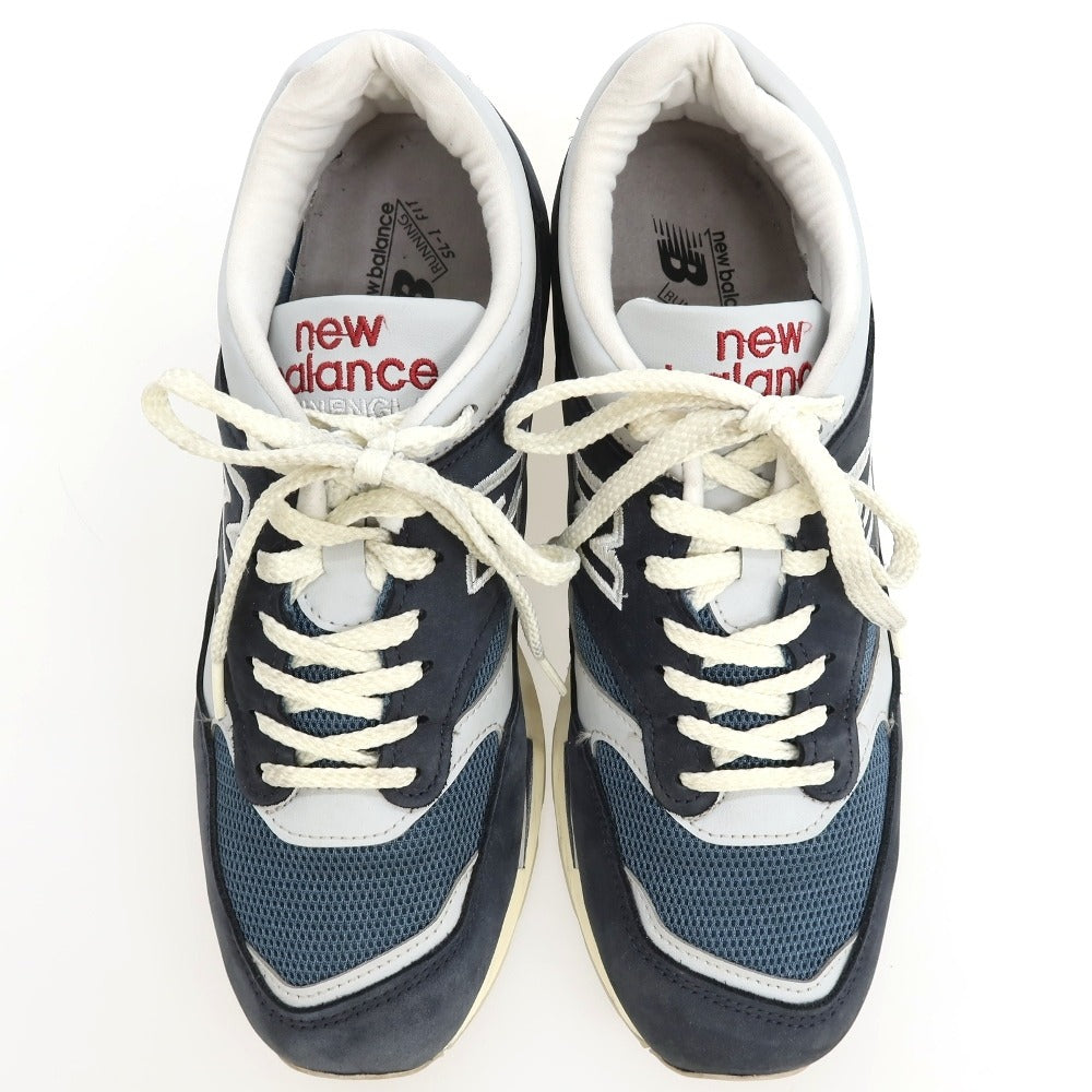 【中古】ニューバランス NEW BALANCE U1500VNV スエード スニーカー ネイビー【サイズ27】【 状態ランクB 】【 メンズ 】