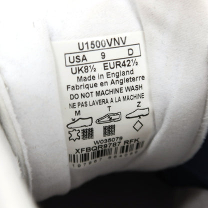 【中古】ニューバランス NEW BALANCE U1500VNV スエード スニーカー ネイビー【サイズ27】【 状態ランクB 】【 メンズ 】