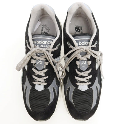 【中古】ニューバランス NEW BALANCE U991BK2 スエード スニーカー ブラック【サイズUK8 1/2】【 状態ランクB 】【 メンズ 】