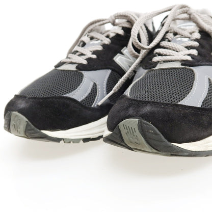 【中古】ニューバランス NEW BALANCE U991BK2 スエード スニーカー ブラック【サイズUK8 1/2】【 状態ランクB 】【 メンズ 】