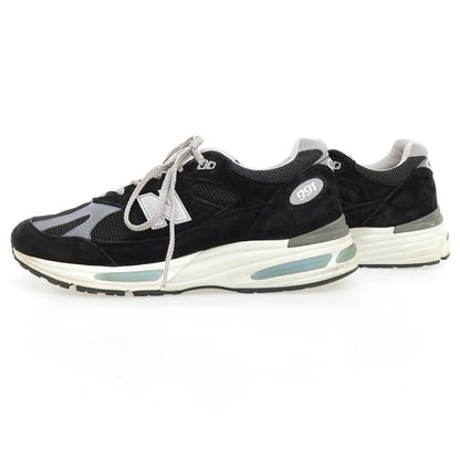 【中古】ニューバランス NEW BALANCE U991BK2 スエード スニーカー ブラック【サイズUK8 1/2】【 状態ランクB 】【 メンズ 】