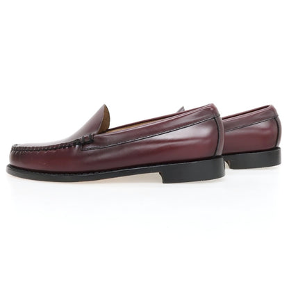 【中古】【未使用】ジーエイチバス G.H.BASS&amp;CO. BAZ4W429 レザー ローファー ワイン【サイズUS7.5】【 状態ランクS 】【 メンズ 】