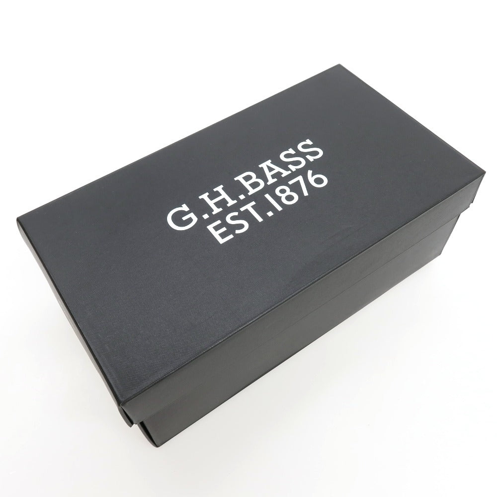 【中古】【未使用】ジーエイチバス G.H.BASS&amp;CO. BAZ4W429 レザー ローファー ワイン【サイズUS7.5】【 状態ランクS 】【 メンズ 】