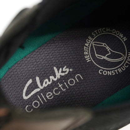 【中古】クラークス Clarks Shepton Easyレザー ブーツ ブラック【サイズUK7 1/2】【 状態ランクA 】【 メンズ 】