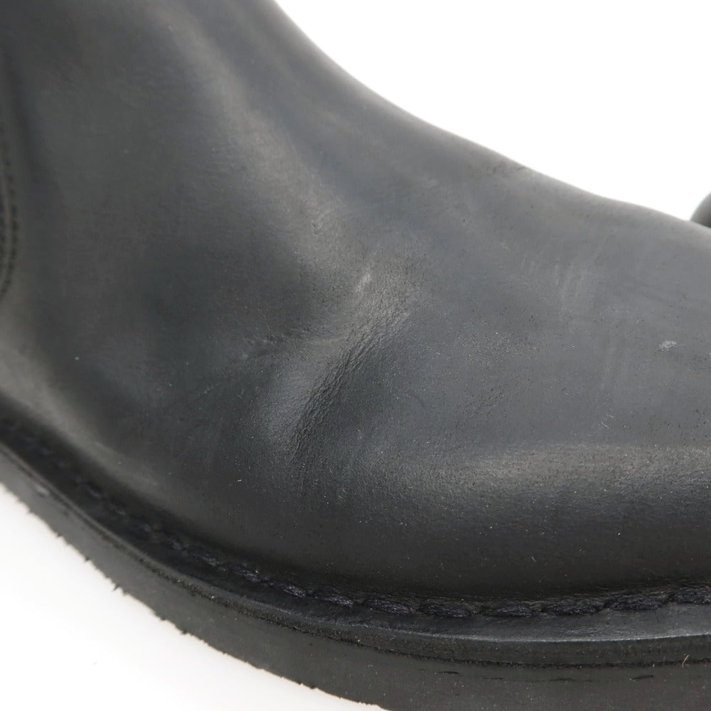 【中古】クラークス Clarks Shepton Easyレザー ブーツ ブラック【サイズUK7 1/2】【 状態ランクA 】【 メンズ 】