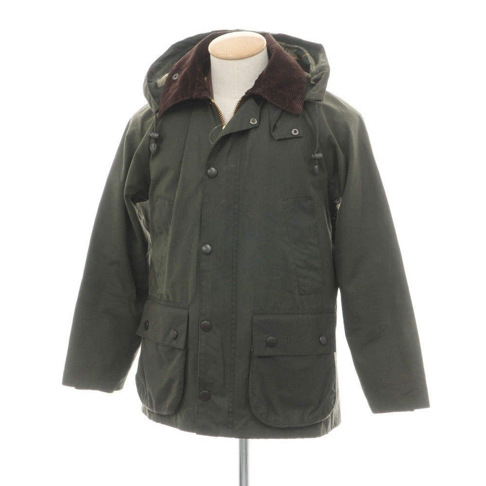 【中古】バブアー Barbour BEDALE ビデイル ワックスコットン フィールドジャケット フード＆ライナーセット オリーブグリーン【サイズ32/32/ONE】【 状態ランクB 】【 メンズ 】