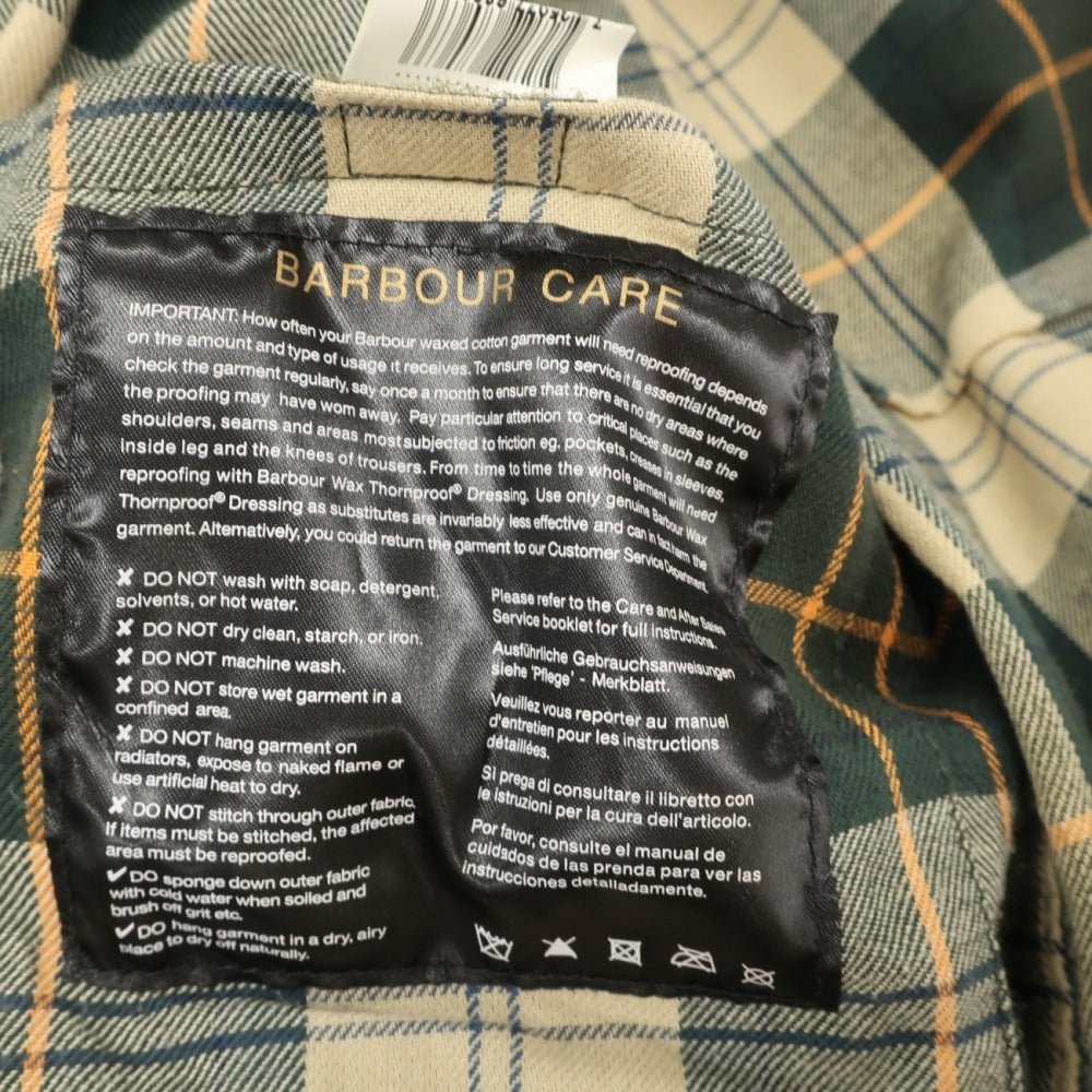 【中古】バブアー Barbour BEDALE ビデイル ワックスコットン フィールドジャケット フード＆ライナーセット オリーブグリーン【サイズ32/32/ONE】【 状態ランクB 】【 メンズ 】