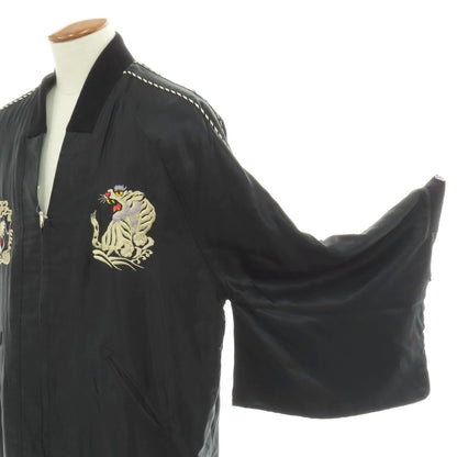 【中古】テイラー トーヨー TAILOR TOYO × YAMATO Lab. リバーシブル アセテート スカジャンキモノ ブラック【サイズM】【 状態ランクB 】【 ユニセックス 】