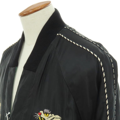 【中古】テイラー トーヨー TAILOR TOYO × YAMATO Lab. リバーシブル アセテート スカジャンキモノ ブラック【サイズM】【 状態ランクB 】【 ユニセックス 】