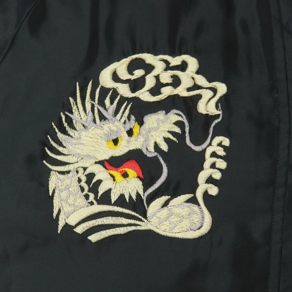 【中古】テイラー トーヨー TAILOR TOYO × YAMATO Lab. リバーシブル アセテート スカジャンキモノ ブラック【サイズM】【 状態ランクB 】【 ユニセックス 】