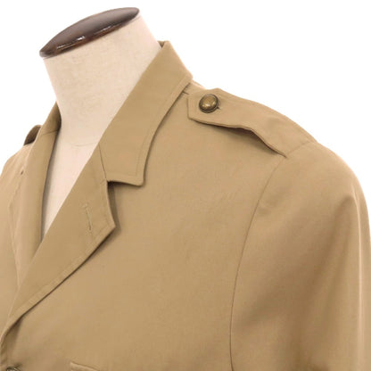 【中古】サンローランパリ SAINT LAURENT PARIS ポリエステルコットン サファリジャケット ベージュ【サイズ50】【 状態ランクB 】【 メンズ 】