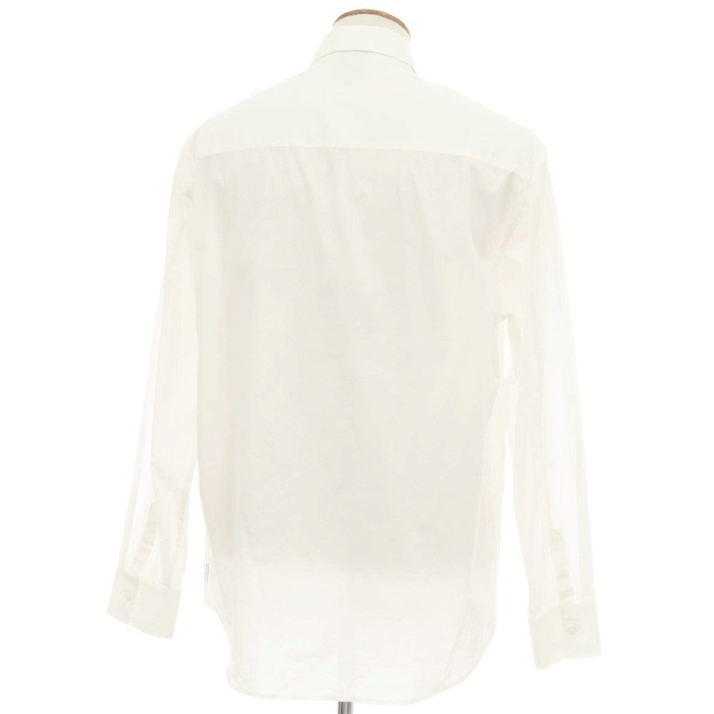【中古】アルマーニ エクスチェンジ A/X ARMANI EXCHANGE コットン レギュラーカラー カジュアルシャツ ホワイト【サイズM】【 状態ランクB 】【 メンズ 】