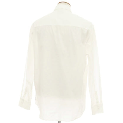 【中古】アルマーニ エクスチェンジ A/X ARMANI EXCHANGE コットン レギュラーカラー カジュアルシャツ ホワイト【サイズM】【 状態ランクB 】【 メンズ 】