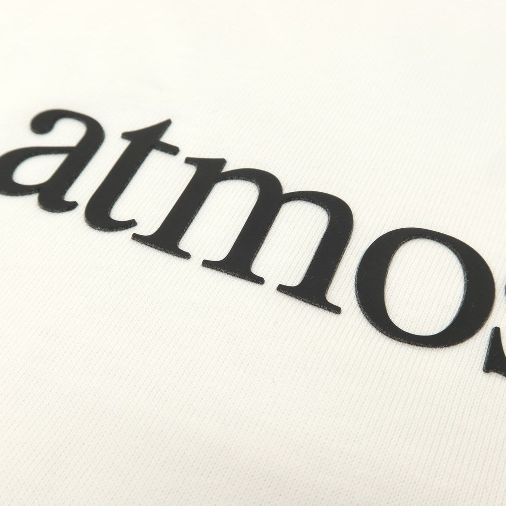 【中古】アトモス atmos コットン シリコンプリント クルーネック 半袖Ｔシャツ ホワイト【サイズS】【 状態ランクA 】【 メンズ 】