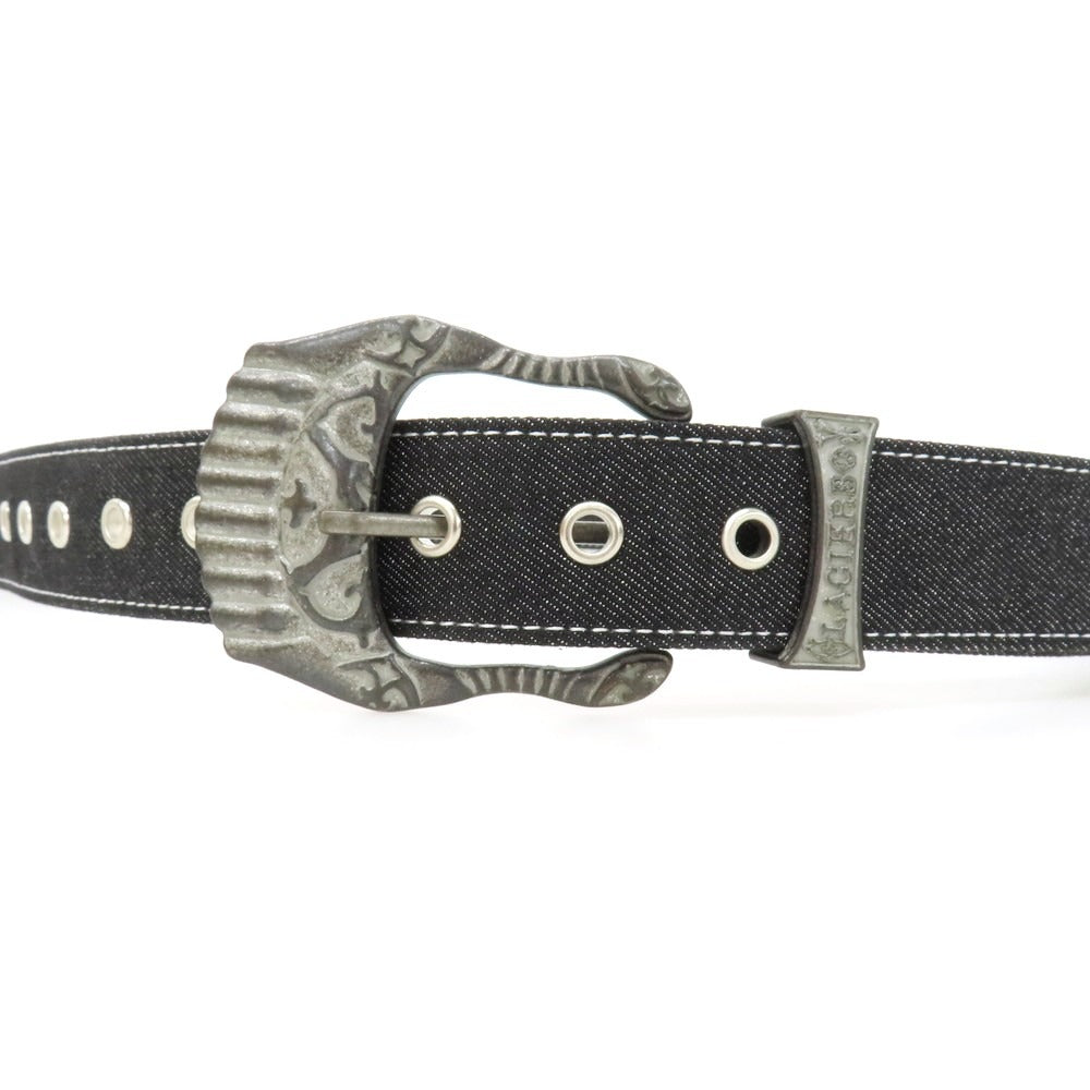 【中古】グラシアボーイ GLACIERBOY コットン系 ベルト ブラック【 状態ランクA 】【 メンズ 】