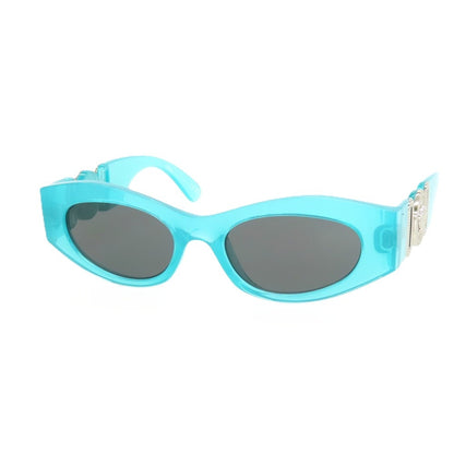 【中古】ヴェルサーチ VERSACE サングラス クリアブルー【サイズ51□18_140】【 状態ランクB 】【 ユニセックス 】