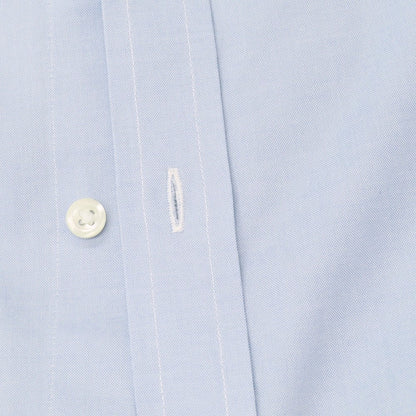 【中古】ブルックスブラザーズ Brooks Brothers ストレッチ コットン レギュラーカラー ドレスシャツ サックスブルー【サイズ15】【 状態ランクB 】【 メンズ 】