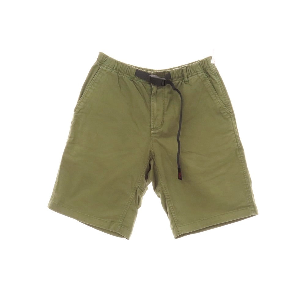 【中古】グラミチ Gramicci ストレッチ コットン ショートパンツ オリーブ【サイズM】【 状態ランクC 】【 メンズ 】