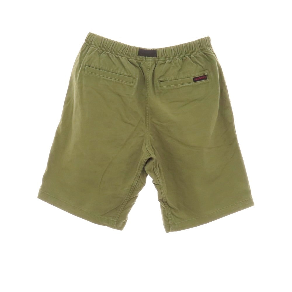【中古】グラミチ Gramicci ストレッチ コットン ショートパンツ オリーブ【サイズM】【 状態ランクC 】【 メンズ 】