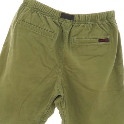 【中古】グラミチ Gramicci ストレッチ コットン ショートパンツ オリーブ【サイズM】【 状態ランクC 】【 メンズ 】